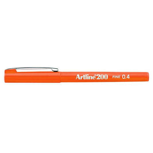 Artline 0.4 mm Turuncu 200 Fineliner Kalem