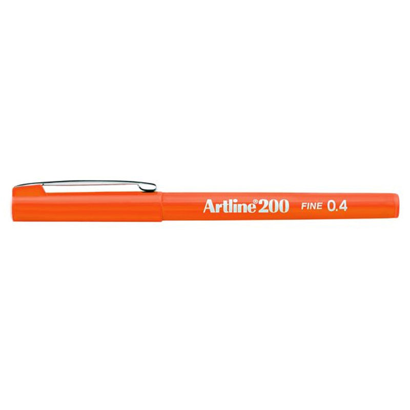 Artline 0.4 mm Turuncu 200 Fineliner Kalem
