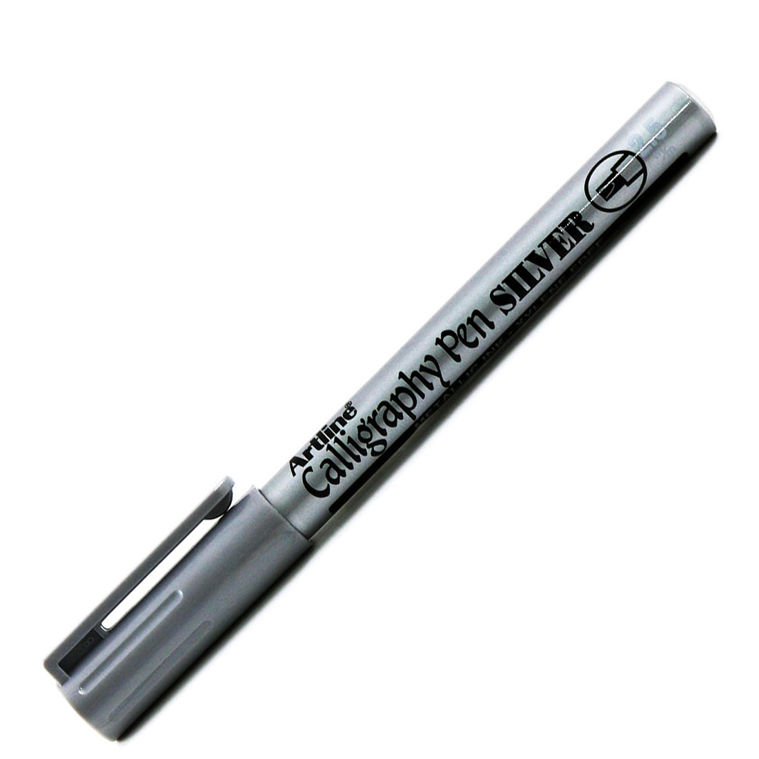 Artline 2.5 mm Gümüş Kaligrafi Kalemi - Yazı Sanatı, Hat Sanatı ve Sanatsal Çizim Kalemi