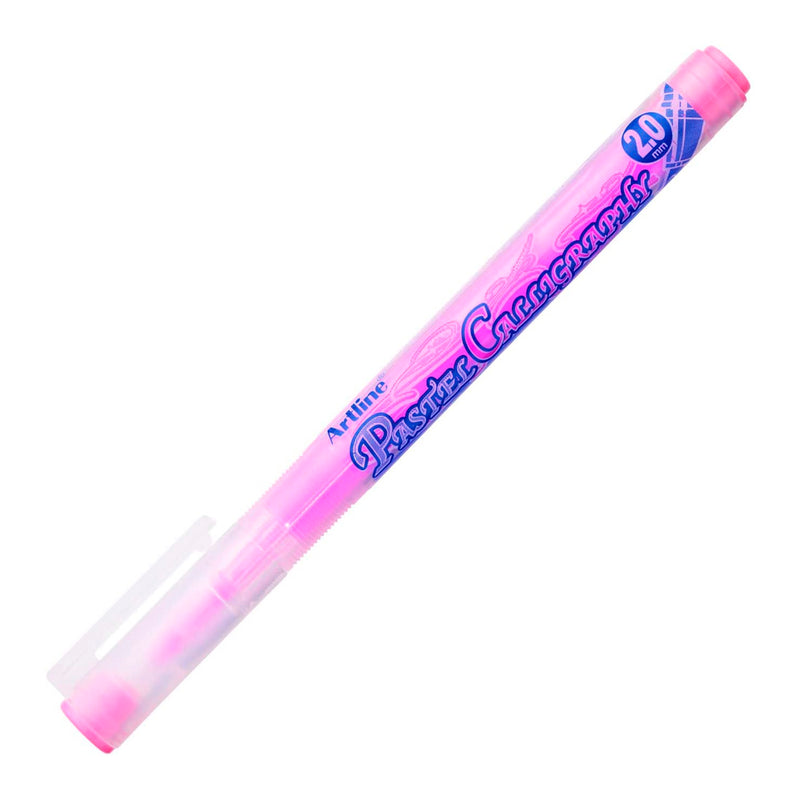 Artline Callıgraphy 2.0 mm Pastel Pembe Kaligrafi Kalemi - Hat Sanatı, El Yazısı ve Sanat Çizim Kalemi