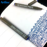 Artline Drawing System Fırça Uçlu Çizim Kalemi Siyah - Sanatsal Marker, İllüstrasyon ve Tasarım Kalemi