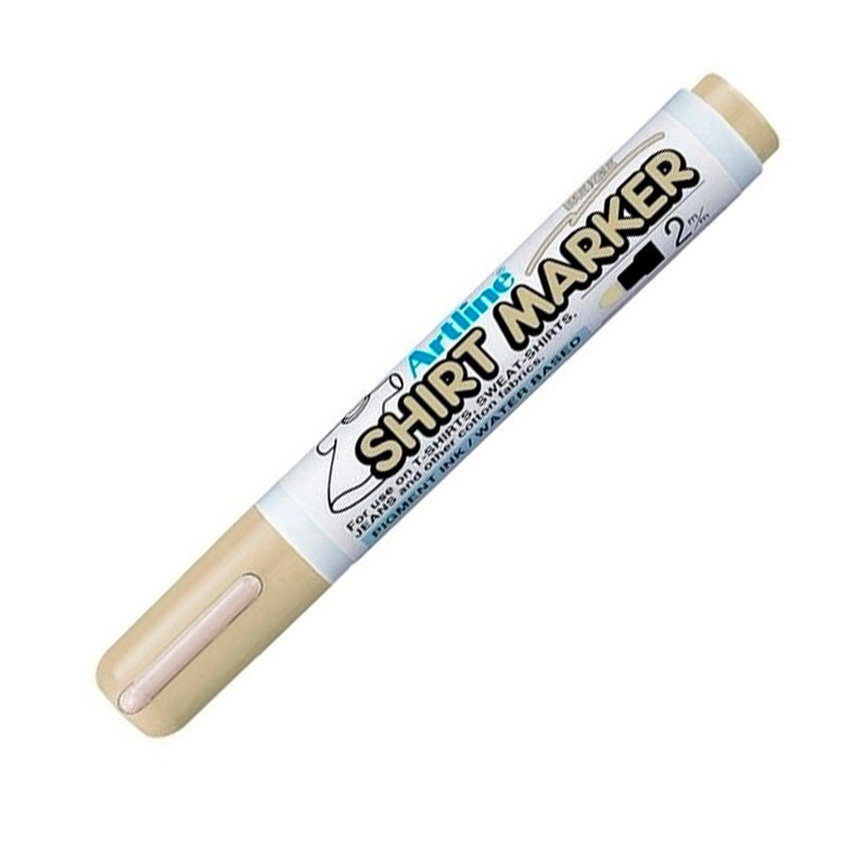 Artline Kumaş Marker Kalem 2 mm Bej - Tekstil, Tişört ve Kumaş Boyama Kalemi