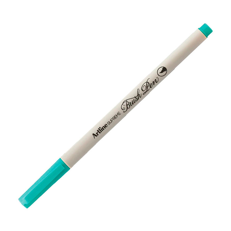 Artline Supreme Açık Turkuaz Brush Uçlu Kalem - Sanat, Çizim ve İllüstrasyon Markeri