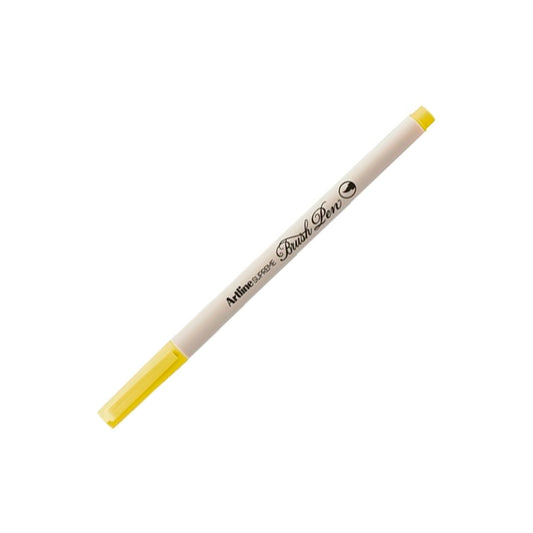 Artline Supreme Fosforlu Sarı Brush Uçlu Kalem - Hediyelik, Ofis ve Yumuşak Yazım Kalemi