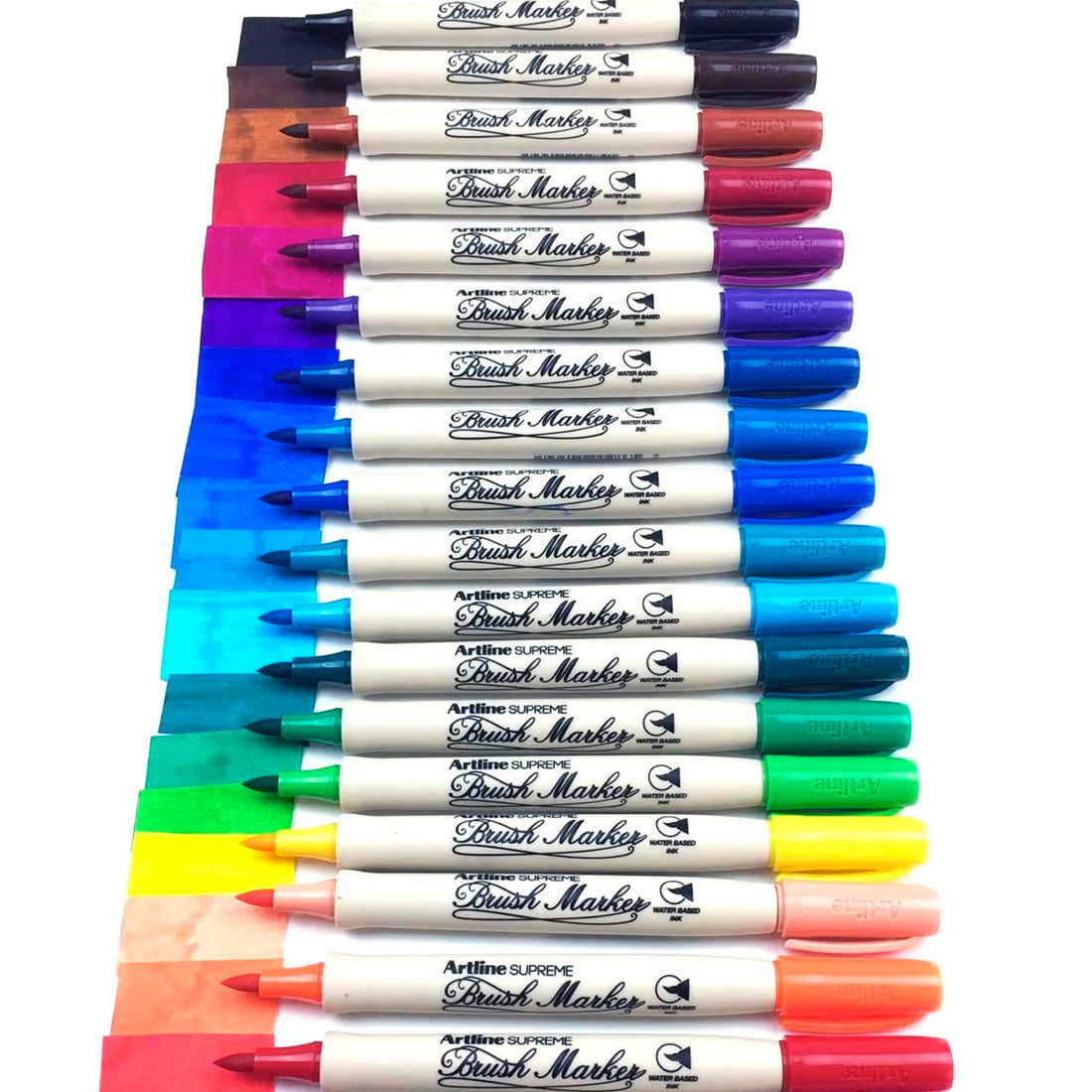 Artline Supreme Koyu Kırmızı Brush Uçlu Kalem - Sanat, Çizim ve İllüstrasyon Marker Kalemi