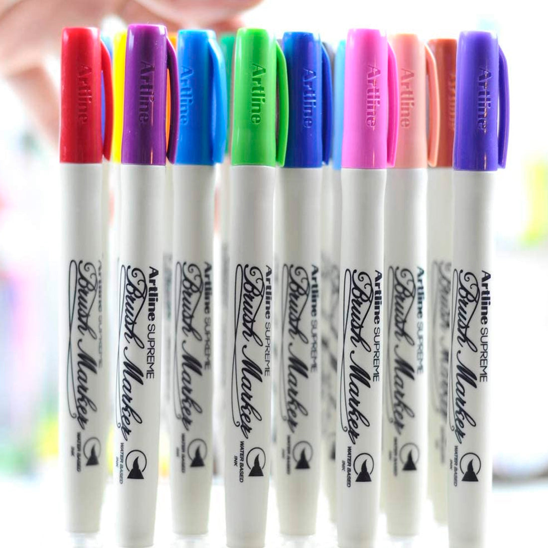 Artline Supreme Mor Brush Uçlu Kalem - Sanat, Çizim ve Boyama Kalemi