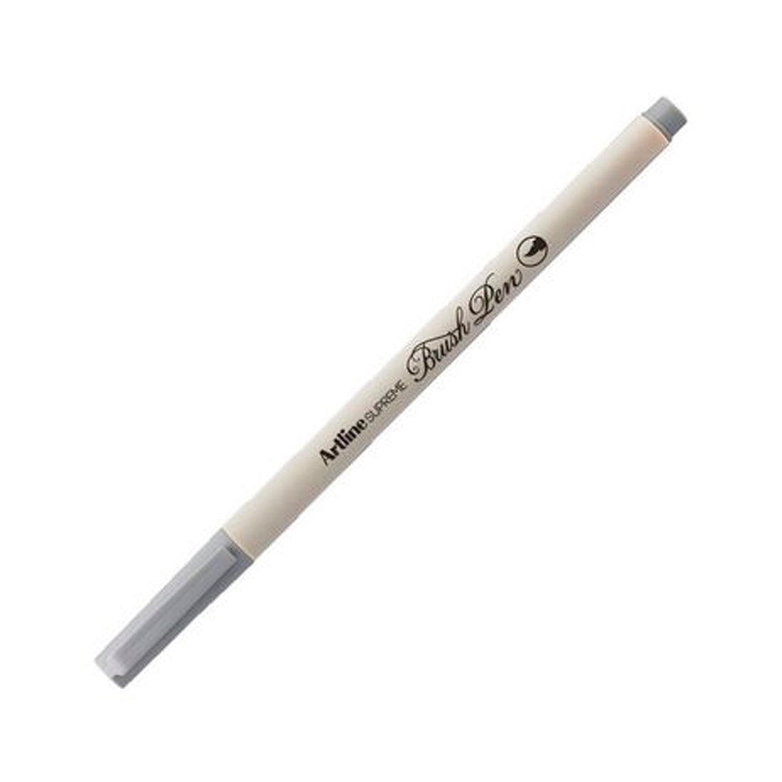 Artline Supreme Pastel Gri Brush Uçlu Kalem - Sanatsal Çizim, İllüstrasyon ve Marker Fırça Kalemi