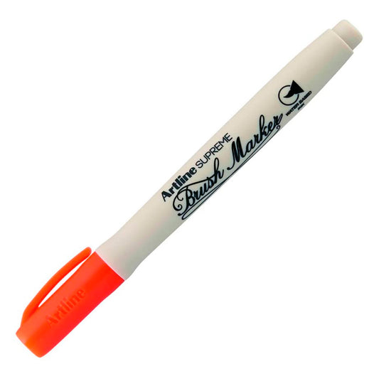 Artline Supreme Turuncu Brush Uçlu Kalem - Sanat, Çizim ve İllüstrasyon Marker