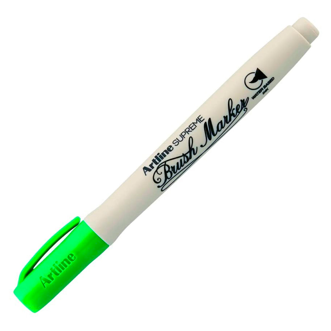 Artline Supreme Yeşil Brush Uçlu Marker Kalem - Sanat, Çizim ve Kaligrafi Kalemi