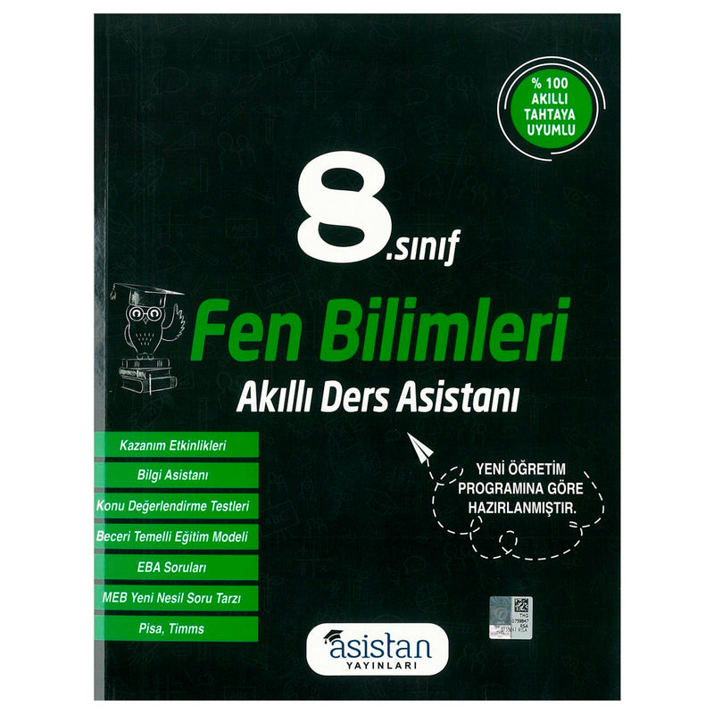 Asistan Yayınları 8. Sınıf Fen Bilimleri Akıllı Ders Asistanı