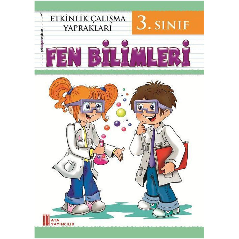Ata Yayınları 3.Sınıf Fen Bilimleri Etkinlik Çalışma Yaprakları