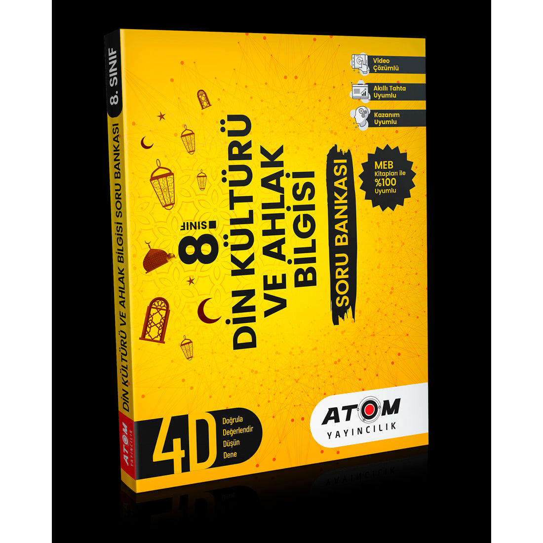 Atom Yayınları 8. Sınıf Din Kültürü Ve Ahlak Bil Soru Bankası