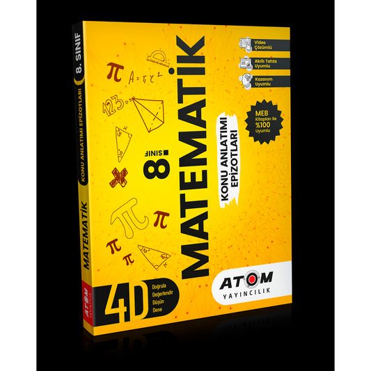 Atom Yayınları 8. Sınıf Matematik Epizot Konu Anlatımı
