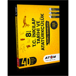 Atom Yayınları 8. Sınıf T.C. İnkılap Tarihi ve Atatürkçülük Soru Bankası