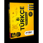 Atom Yayınları 8. Sınıf Türkçe Soru Bankası