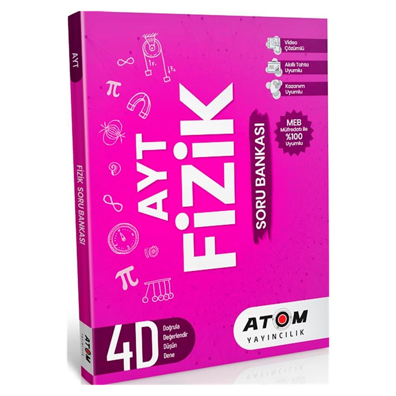 Atom Yayınları AYT Fizik Soru Bankası