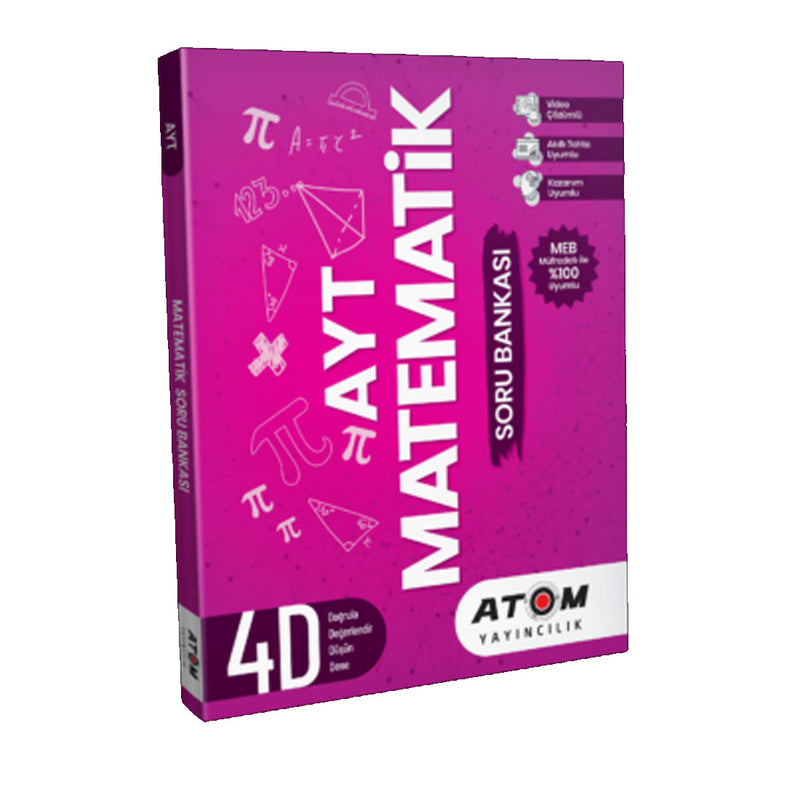 Atom Yayınları AYT Matematik Soru Bankası