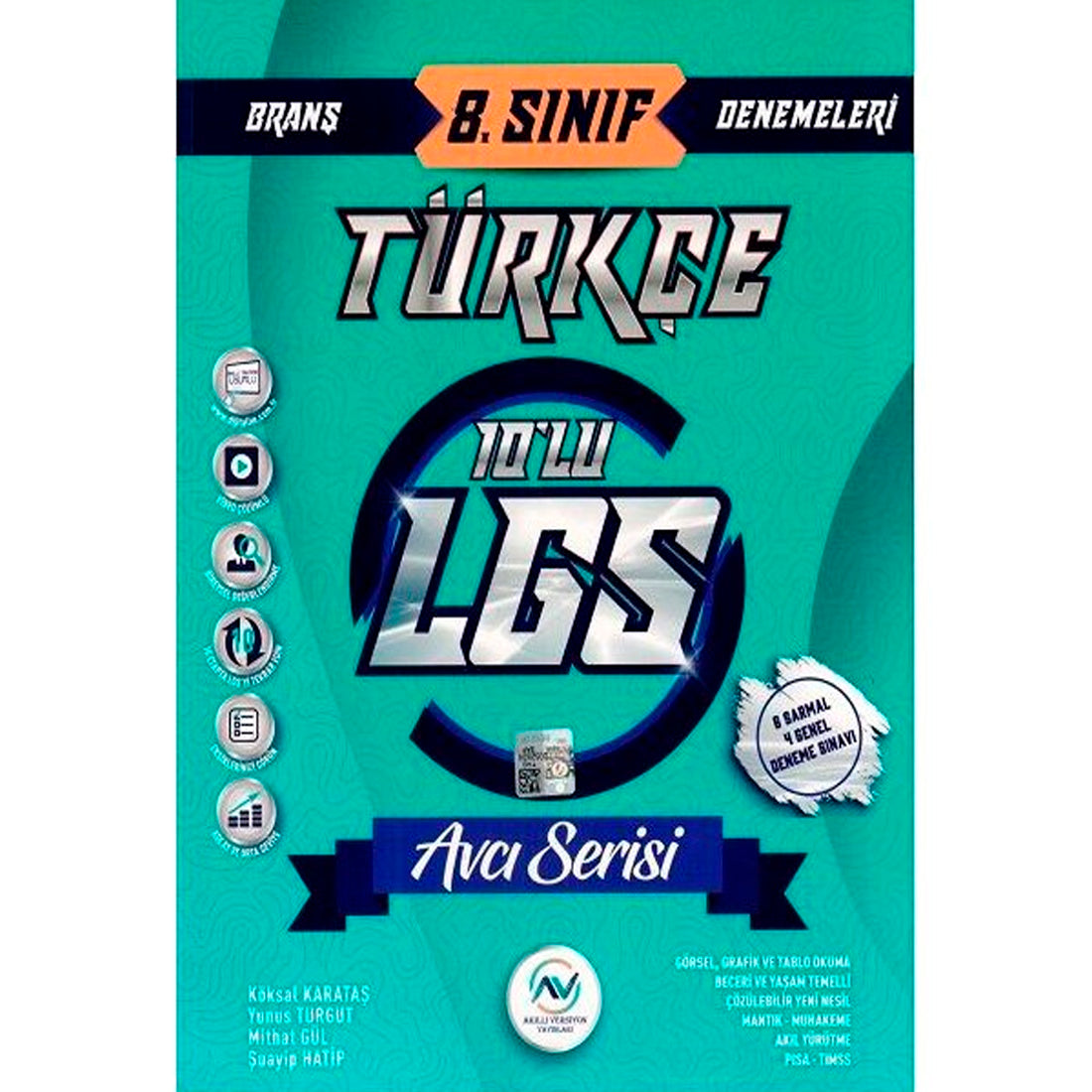 Av Yayınları 8. Sınıf LGS Türkçe 10 Denemesi
