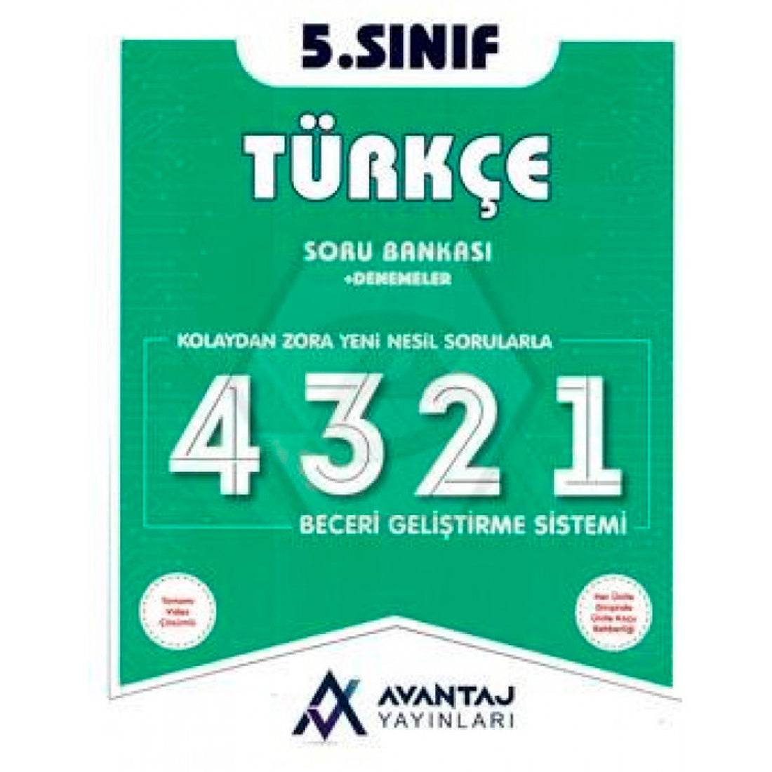 Avantaj Yayınları 5. Sınıf Türkçe Soru Bankası + Denemeler
