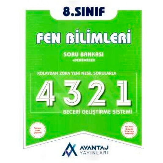 Avantaj Yayınları 8.sınıf Fen Bilimleri Soru Bankası + Denemeler