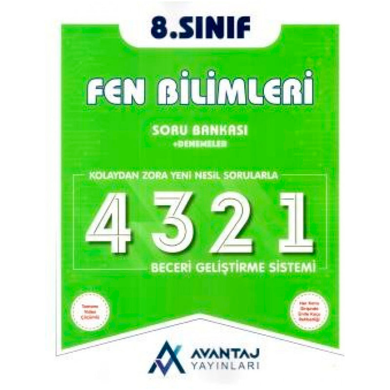 Avantaj Yayınları 8.sınıf Fen Bilimleri Soru Bankası + Denemeler
