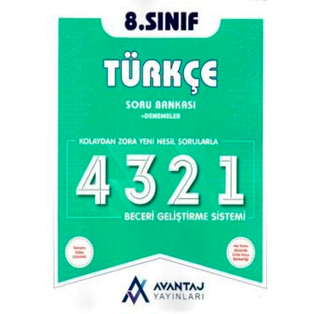 Avantaj Yayınları 8.sınıf Türkçe Soru Bankası + Denemeler