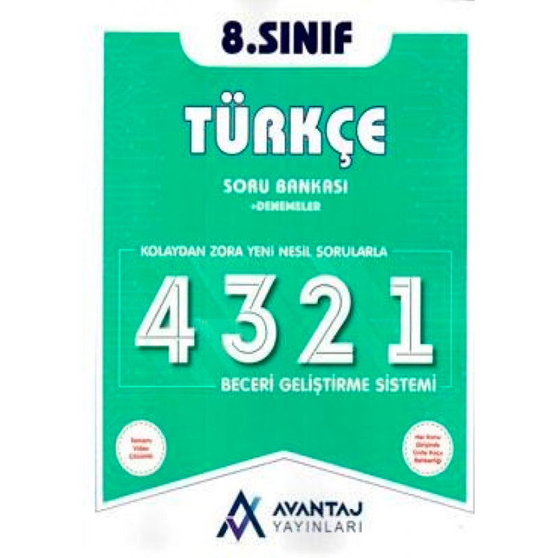 Avantaj Yayınları 8.sınıf Türkçe Soru Bankası + Denemeler