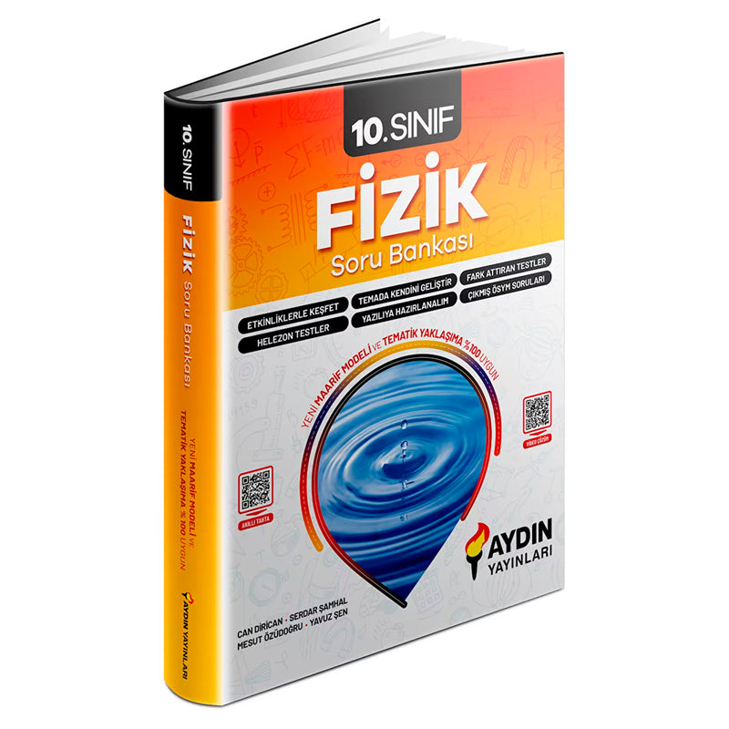 Aydın Yayınları 10. Sınıf Fizik Soru Bankası