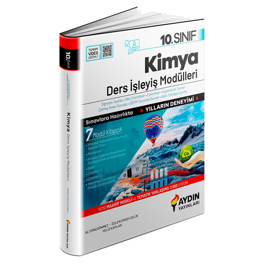Aydın Yayınları 10. Sınıf Kimya Ders İşleyiş Modülleri