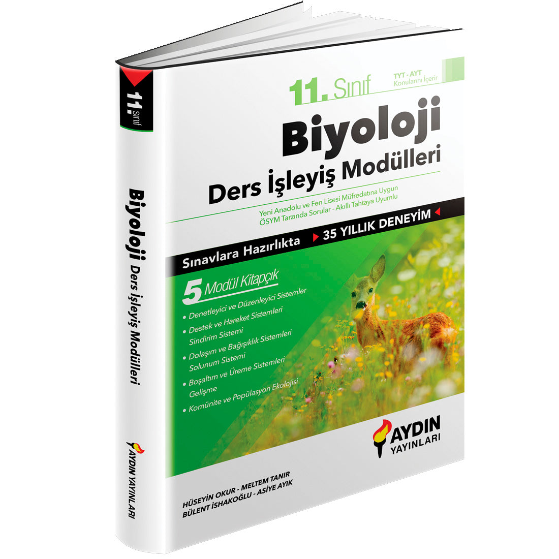Aydın Yayınları 11. Sınıf  Biyoloji Ders İşleyiş Modülleri