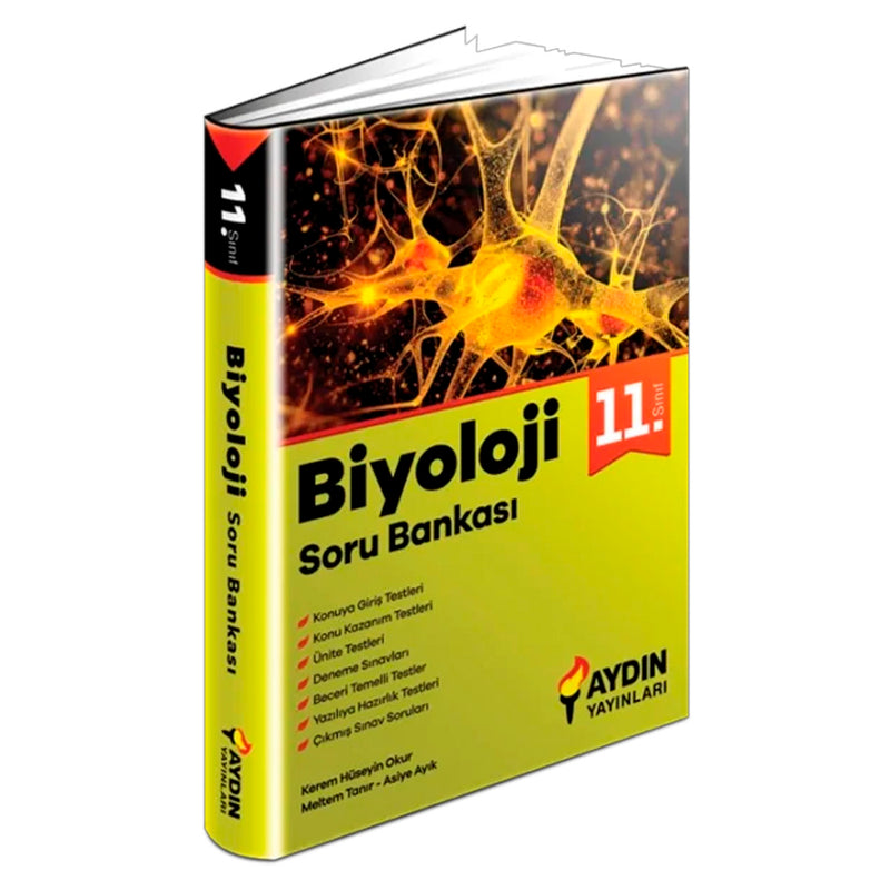 Aydın Yayınları 11. Sınıf Biyoloji Soru Bankası