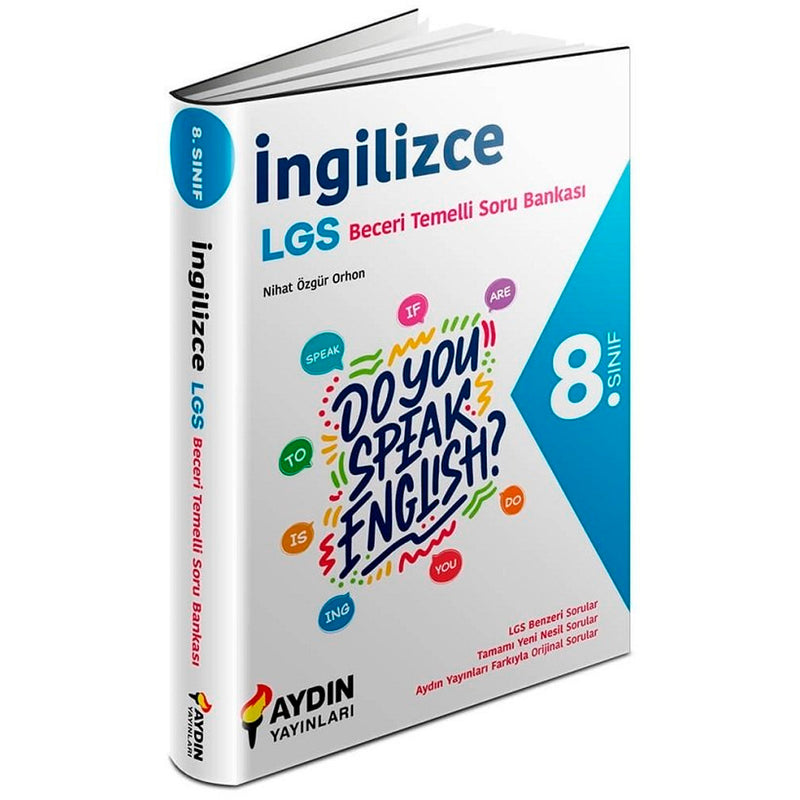 Aydın Yayınları 8. Sınıf İngilizce Beceri Temelli Soru Bankası