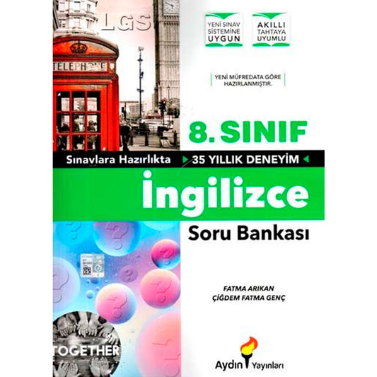 Aydın Yayınları 8. Sınıf İngilizce Soru Bankası