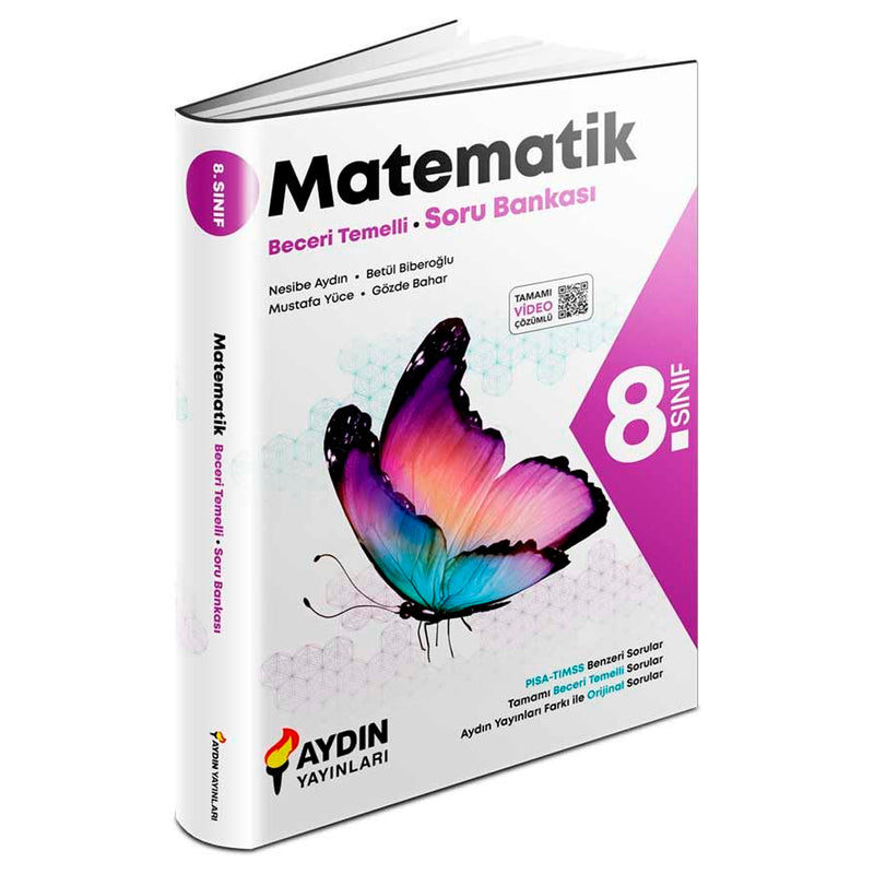 Aydın Yayınları 8. Sınıf Matematiki Beceri Temelli Soru Bankası
