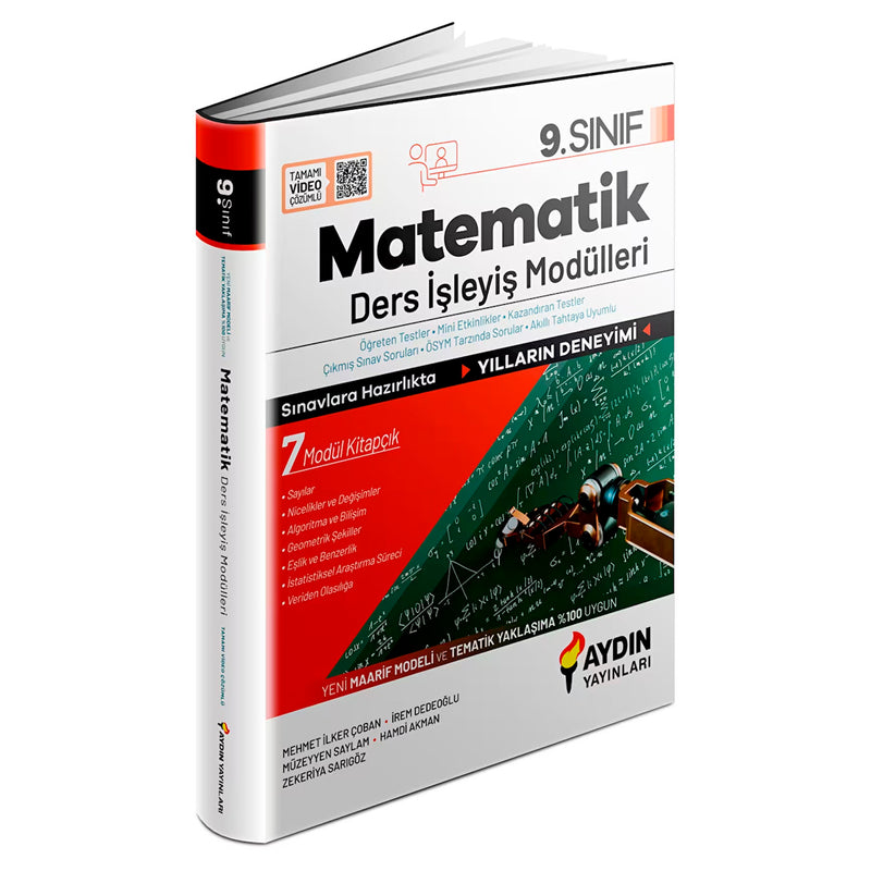 Aydın Yayınları 9. Sınıf Matematik Ders İşleyiş Modülleri