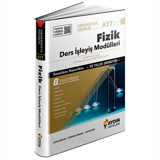 Aydın Yayınları AYT Fizik Ders İşleyiş Modülleri