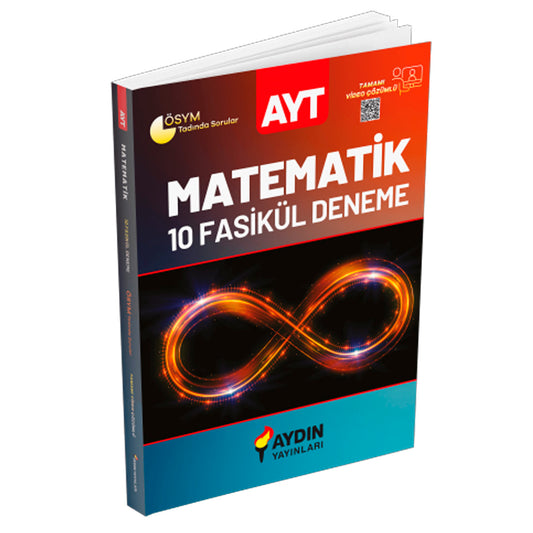Aydın Yayınları AYT Matematik 10 Deneme
