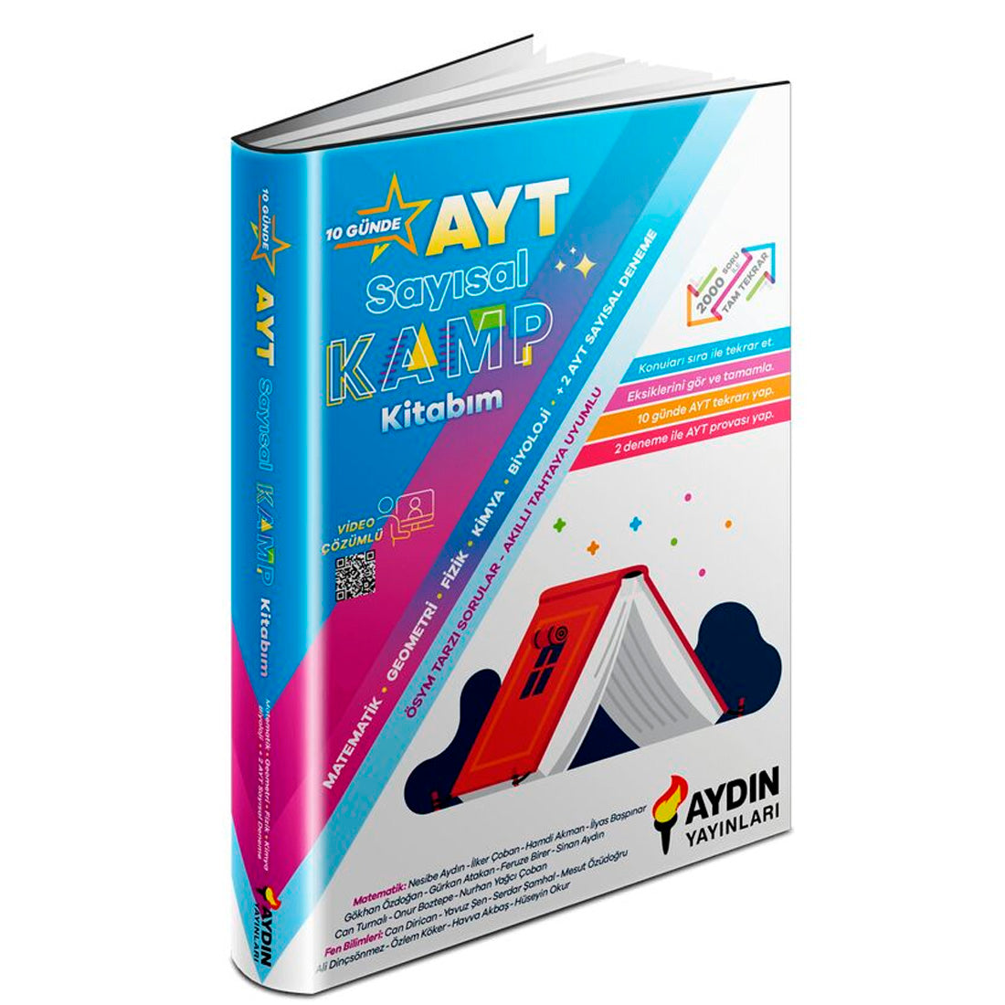 Aydın Yayınları AYT Sayısal Kamp Kitabı