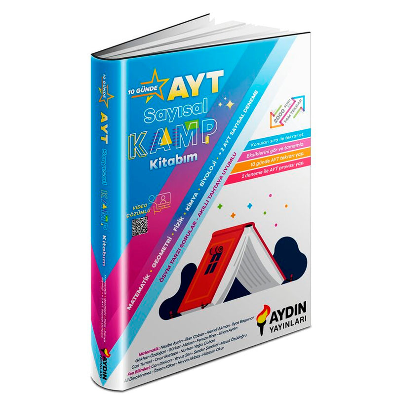 Aydın Yayınları AYT Sayısal Kamp Kitabı