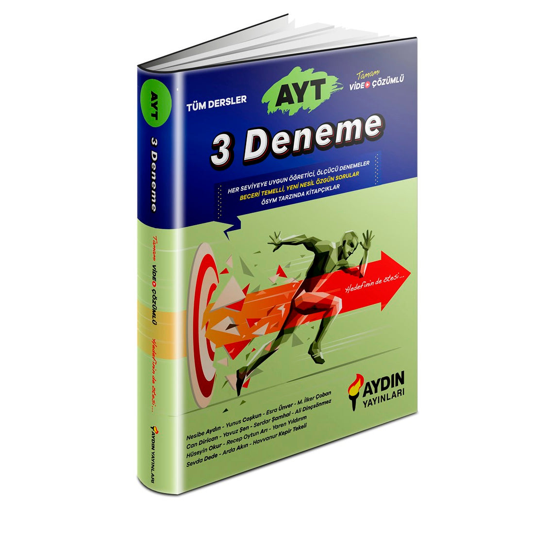 Aydın Yayınları AYT Tüm Dersler 3 Deneme