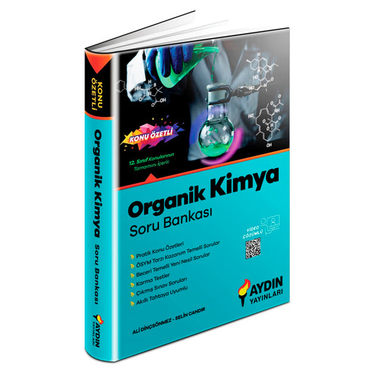 Aydın Yayınları Organik Kimya Konu Özetli Soru Bankası
