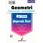 Aydın Yayınları TYT AYT Geometri Çek Kopar Yaprak Test