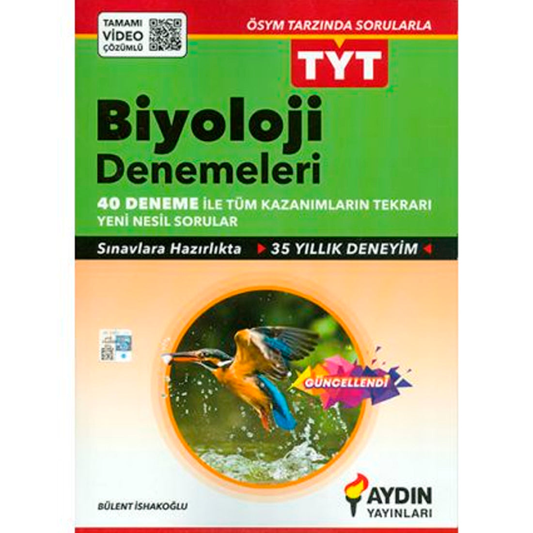 Aydın Yayınları TYT Biyoloji 40 Deneme