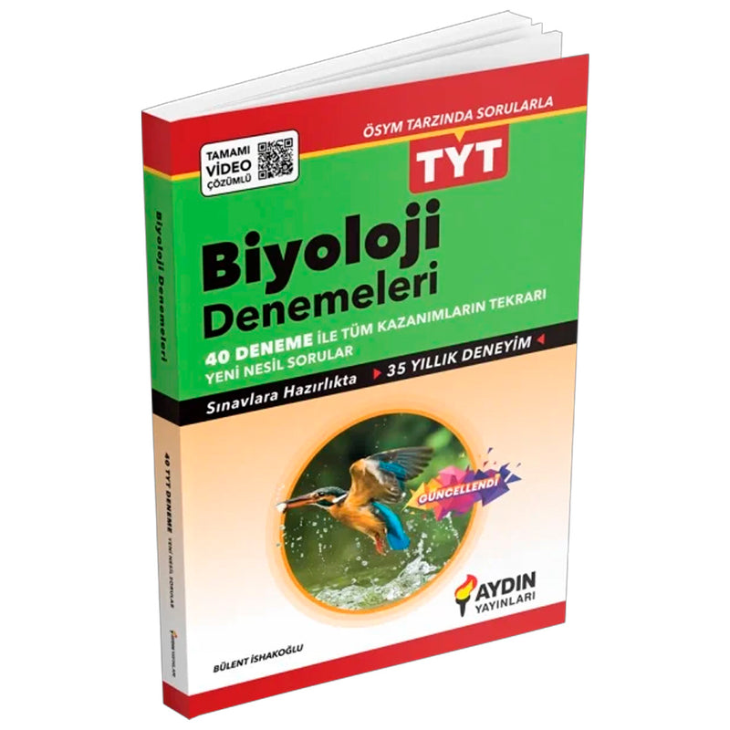 Aydın Yayınları TYT Biyoloji 40 Deneme
