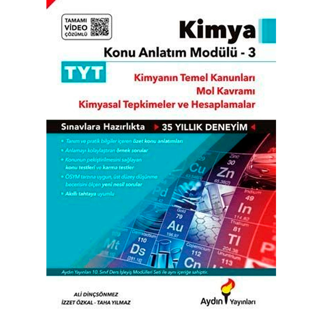 Aydın Yayınları TYT Kimya Konu Anlatım Modülü 3