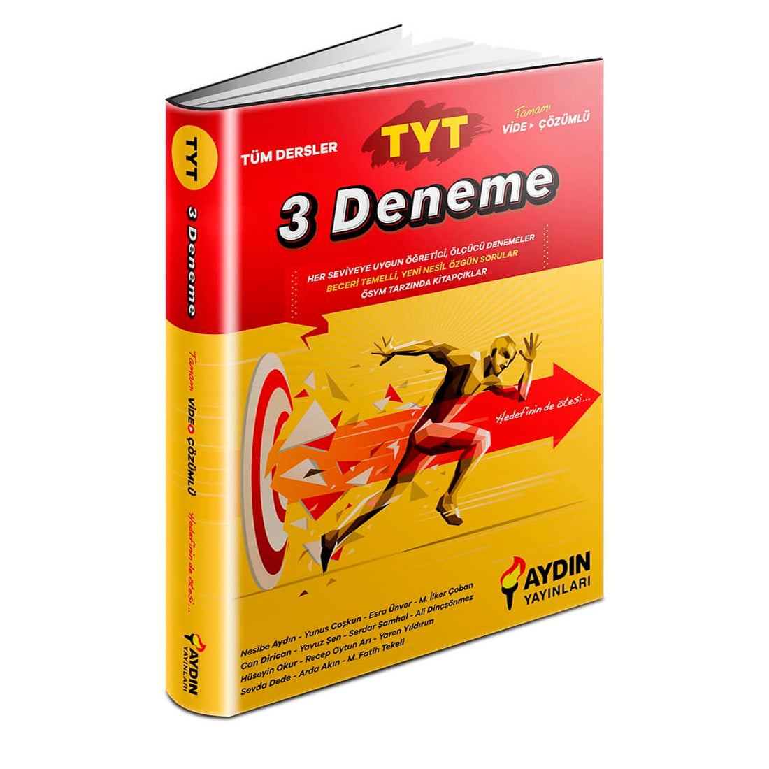 Aydın Yayınları TYT Tüm Dersler 3 Deneme 2021