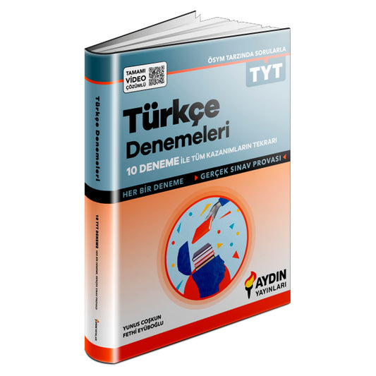 Aydın Yayınları TYT Türkçe 10 Deneme