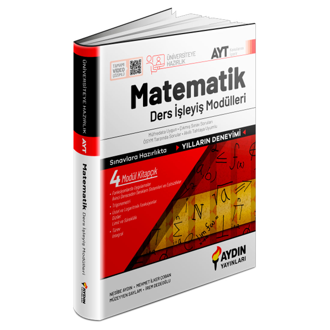Aydın Yayınları Üniversiteye Hazırlık AYT Matematik Ders İşleyiş Modülleri