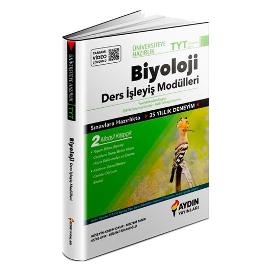 Aydın Yayınları Üniversiteye Hazırlık TYT Biyoloji Ders İşleyiş Modülleri