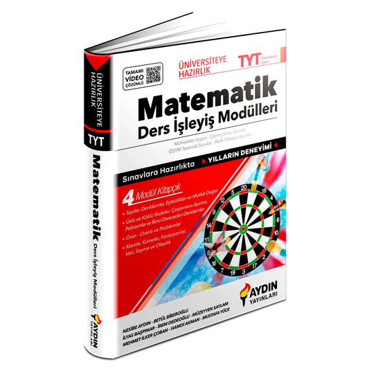 Aydın Yayınları Üniversiteye Hazırlık TYT Matematik Ders İşleyiş Modülleri